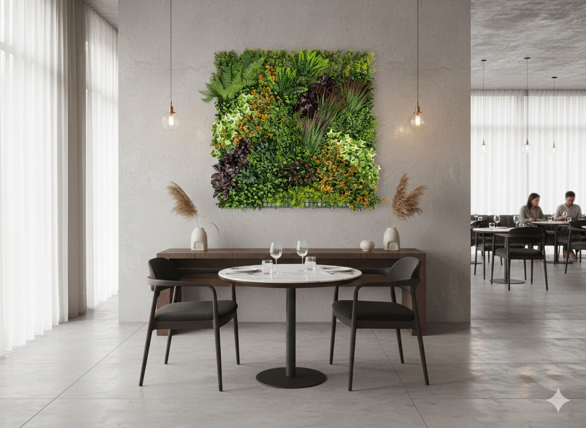 műnövény faldekoráció