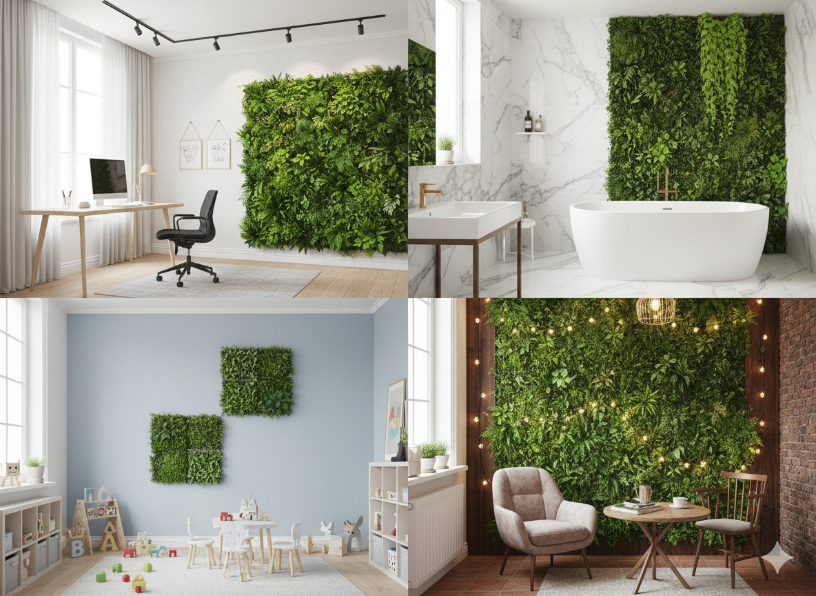 műnövény faldekoráció