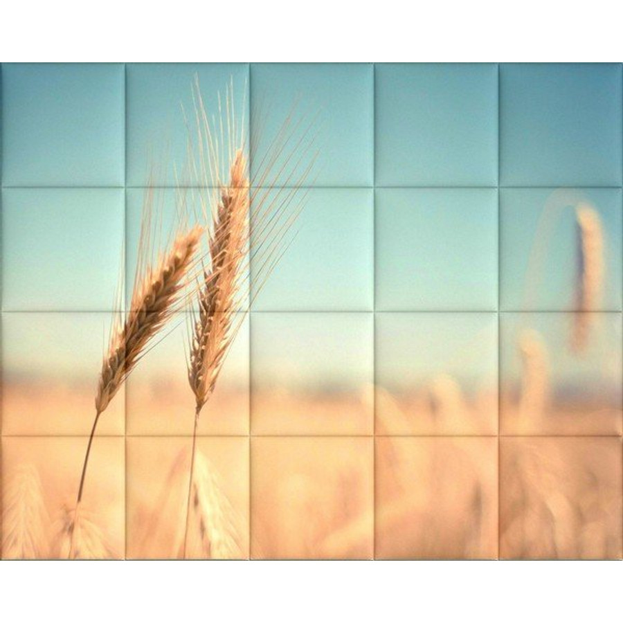 Image of Búzakalász KERMA-71 nyomtatott design wallart műbőr falikép
