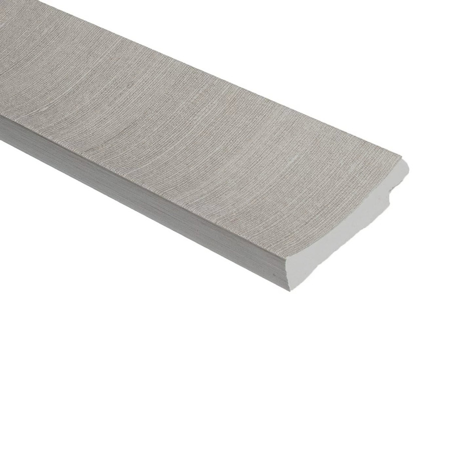 Image of AMBER Szürke Lamelio lamella falburkolat jobb oldali záróelem (5,3x270cm)