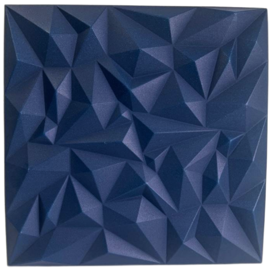 Polistar Ametyszt modern kék polisztirol falpanel dekoráció (50x50cm)